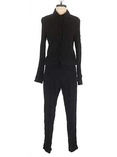 Pre-owned Monrow Jumpsuit In Black