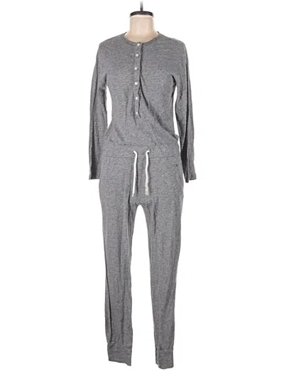 Pre-owned Monrow Jumpsuit In Gray