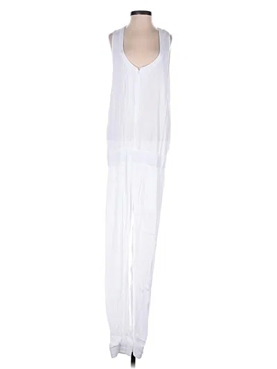 Pre-owned Monrow Jumpsuit In White