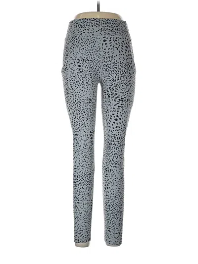 Pre-owned Monrow Leggings In Silver
