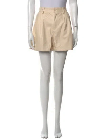 Pre-owned Monrow Mini Shorts In Neutral