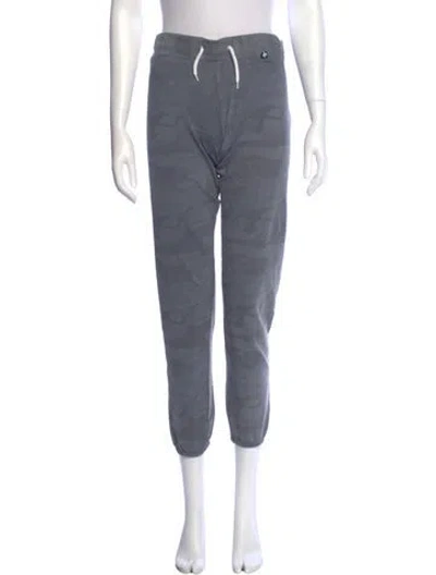 Pre-owned Monrow Nylon Skinny Leg Pants In Gray