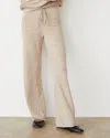 Monrow Organic Cotton Cashmere Relaxed Pant In Walnut In Walnut