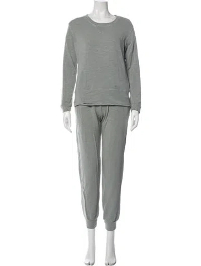 Pre-owned Monrow Pantsuit In Gray