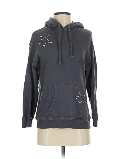 Pre-owned Monrow Pullover Hoodie In Gray