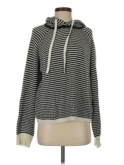 Pre-owned Monrow Pullover Sweater In Black