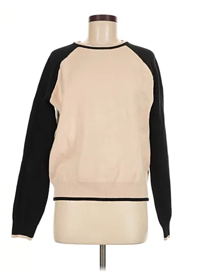 Pre-owned Monrow Pullover Sweater In Brown