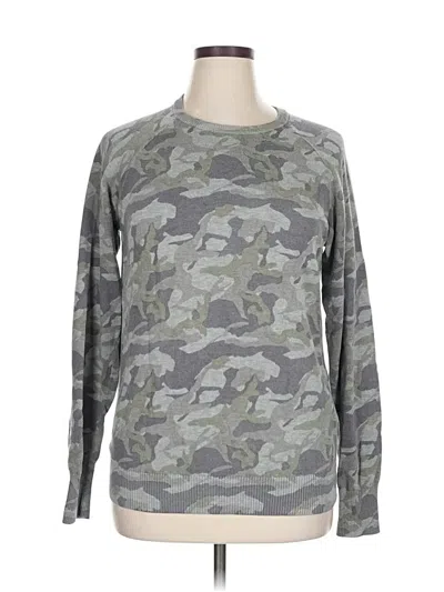 Pre-owned Monrow Pullover Sweater In Gray