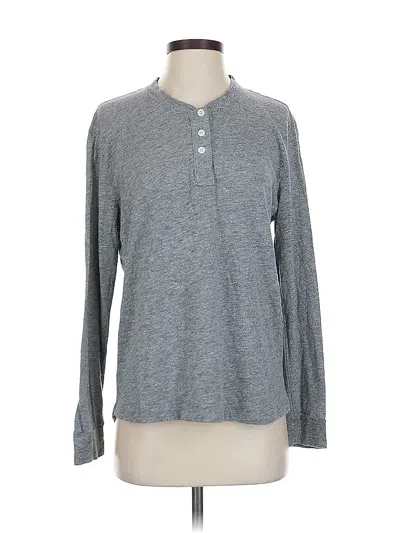 Pre-owned Monrow Pullover Sweater In Gray