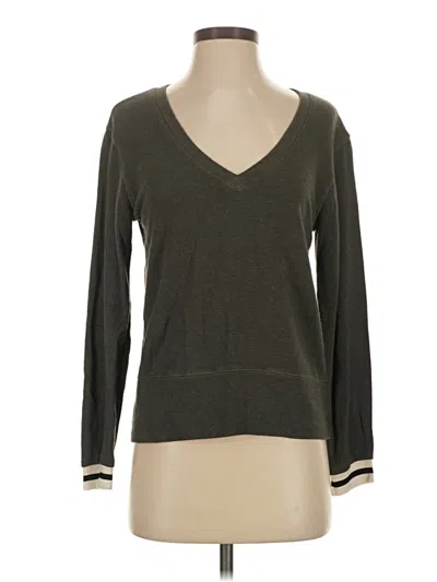 Pre-owned Monrow Pullover Sweater In Gray