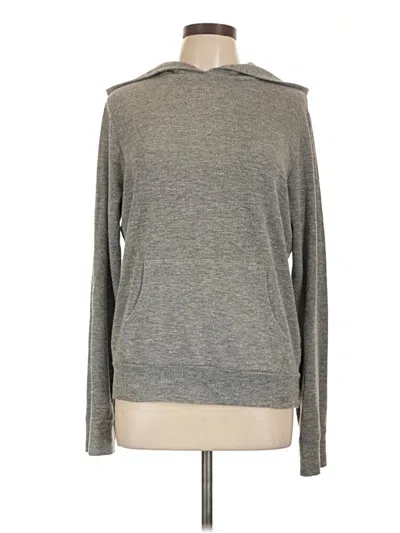 Pre-owned Monrow Pullover Sweater In Gray