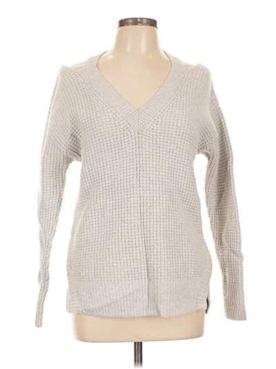 Pre-owned Monrow Pullover Sweater In Gray