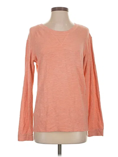 Pre-owned Monrow Pullover Sweater In Orange