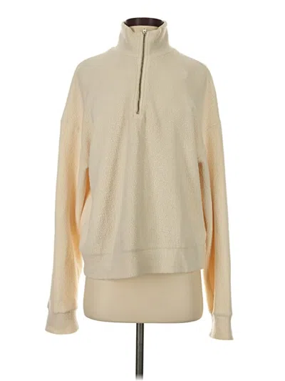 Pre-owned Monrow Pullover Sweater In Tan