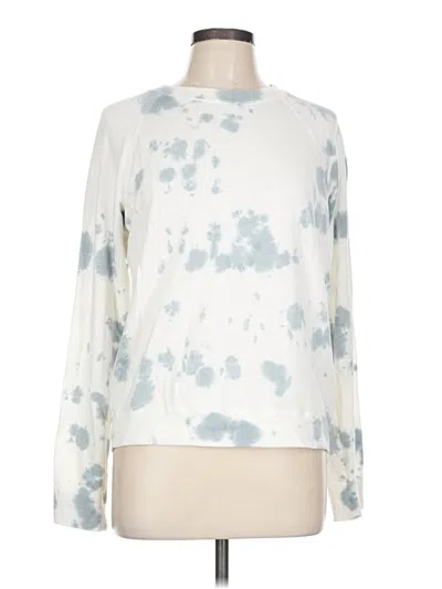 Pre-owned Monrow Pullover Sweater In White