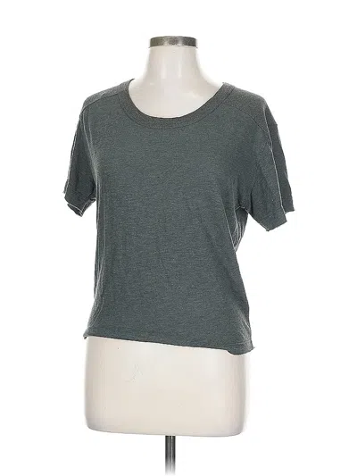 Pre-owned Monrow Short Sleeve T-shirt In Green