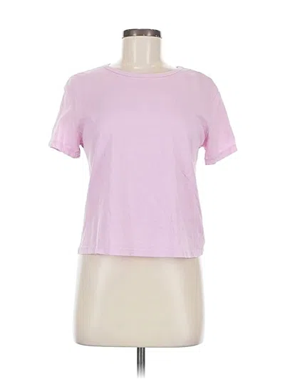 Pre-owned Monrow Short Sleeve T-shirt In Pink