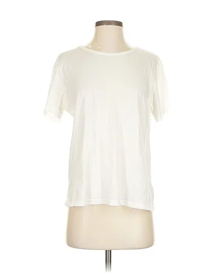 Pre-owned Monrow Short Sleeve T-shirt In White