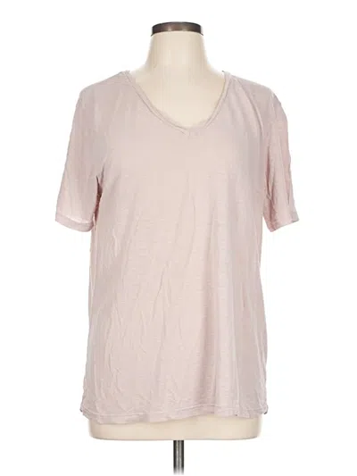 Pre-owned Monrow Short Sleeve T-shirt In Pink