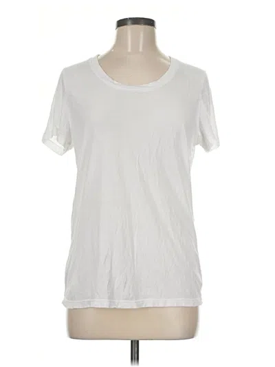 Pre-owned Monrow Short Sleeve T-shirt In White