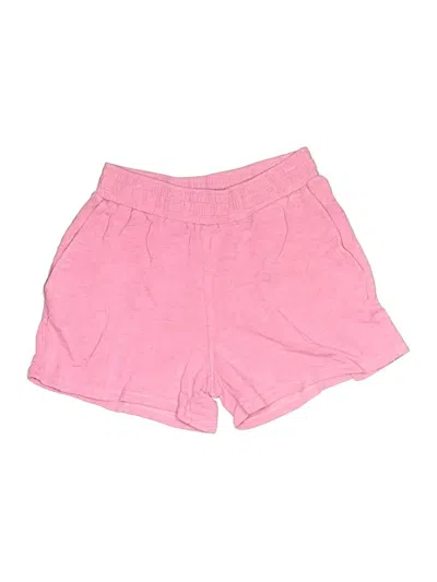 Pre-owned Monrow Shorts In Pink