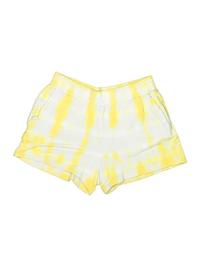 Pre-owned Monrow Shorts In Yellow