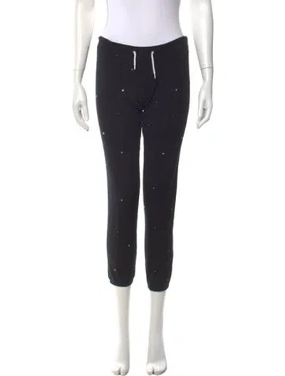 Pre-owned Monrow Skinny Leg Pants In Black
