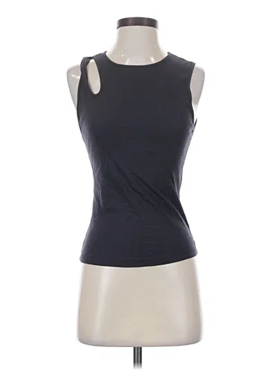 Pre-owned Monrow Sleeveless T-shirt In Gray