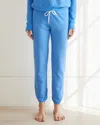 Monrow Softfleece Vintage Sweat In Blue Sailing