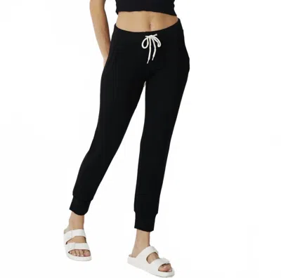 Monrow Super Soft Sporty Jogger In Black