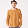 Monrow Supersoft Crew Neck Sweatshirt In Tobacco