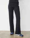Monrow Supersoft Slim Sweat In Faded Black