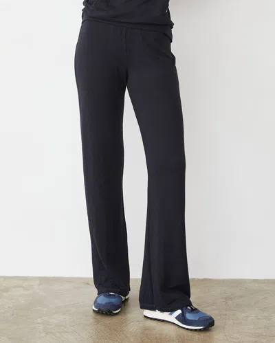Monrow Supersoft Slim Sweat In Faded Black