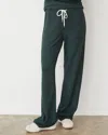 Monrow Supersoft Straight Leg Vintage Sweat In Sea Moss
