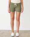 Monrow Supersoft Vintage Shorts In Army