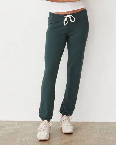 Monrow Supersoft Vintage Sweat In Sea Moss