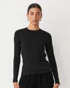 Monrow Supimaluxe Rib Long Sleeve Crew Set In Assorted Colors