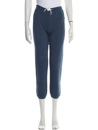 Pre-owned Monrow Sweatpants In Blue