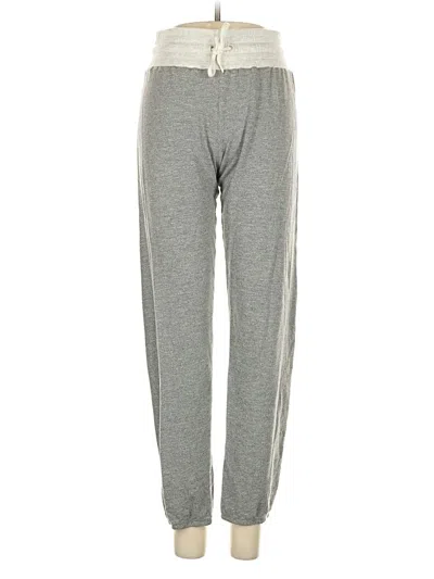 Pre-owned Monrow Sweatpants In Gray