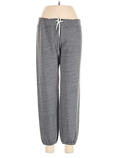 Pre-owned Monrow Sweatpants In Gray