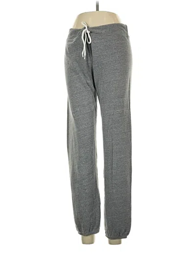 Pre-owned Monrow Sweatpants In Gray