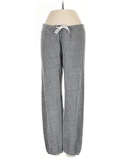 Pre-owned Monrow Sweatpants In Gray