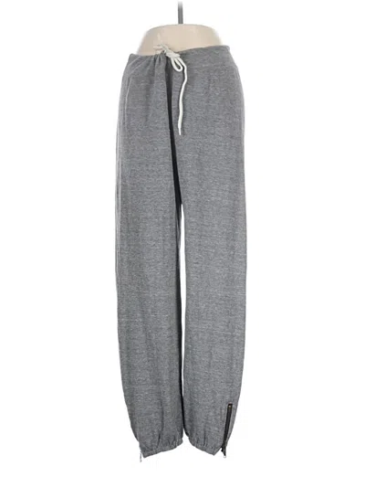 Pre-owned Monrow Sweatpants In Gray