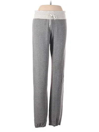 Pre-owned Monrow Sweatpants In Gray
