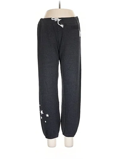 Pre-owned Monrow Sweatpants In Gray