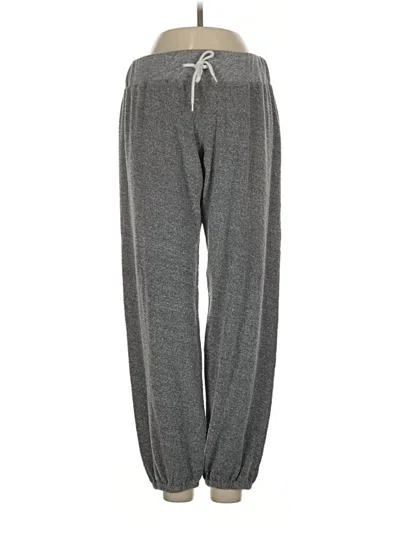 Pre-owned Monrow Sweatpants In Gray