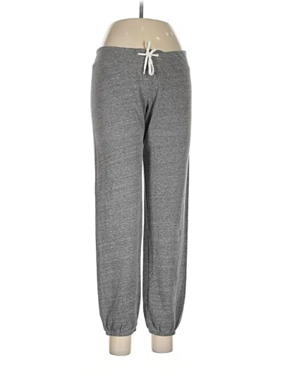 Pre-owned Monrow Sweatpants In Gray