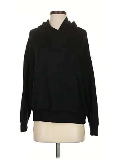 Pre-owned Monrow Sweatshirt In Black