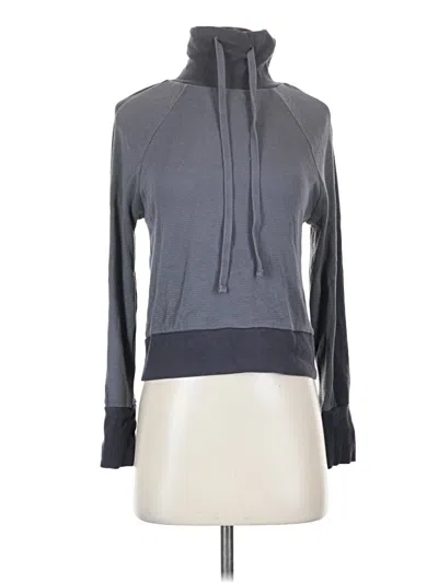 Pre-owned Monrow Sweatshirt In Gray