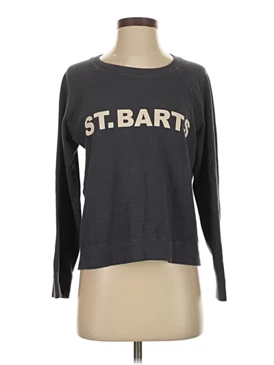 Pre-owned Monrow Sweatshirt In Gray